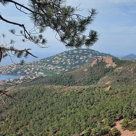 Апартаменты Vue Exceptionnelle Sur La Et Le Cap Esterel Сен-Рафаэль