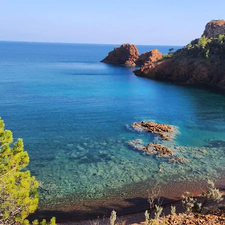 Vue Exceptionnelle Sur La Et Le Cap Esterel Апартаменты Сен-Рафаэль